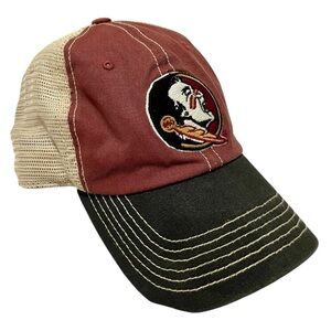 Top of the World NCAA Florida State Seminoles Trucker Hat SHIP NEXT DAY
